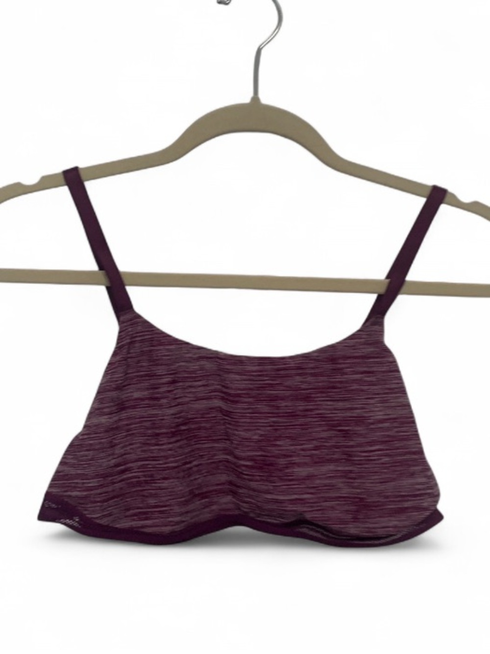 Victoria’s Secret Heathered Purple Seamless Unlined Bralette